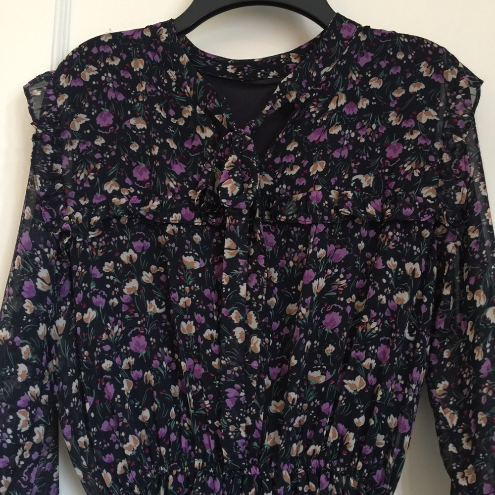 Floral mid-length dress